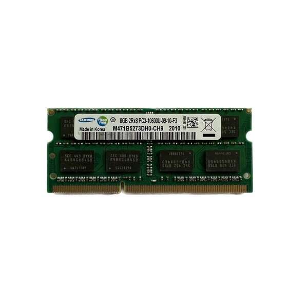 رم لپ تاپ DDR3 تك كاناله 1333 مگاهرتز سامسونگ مدل pc3-10600 ظرفيت 8 گيگابايت رم لپ تاپ DDR3 تك كاناله 1333 مگاهرتز سامسونگ مدل pc3-10600 ظرفيت 8 گيگابايت