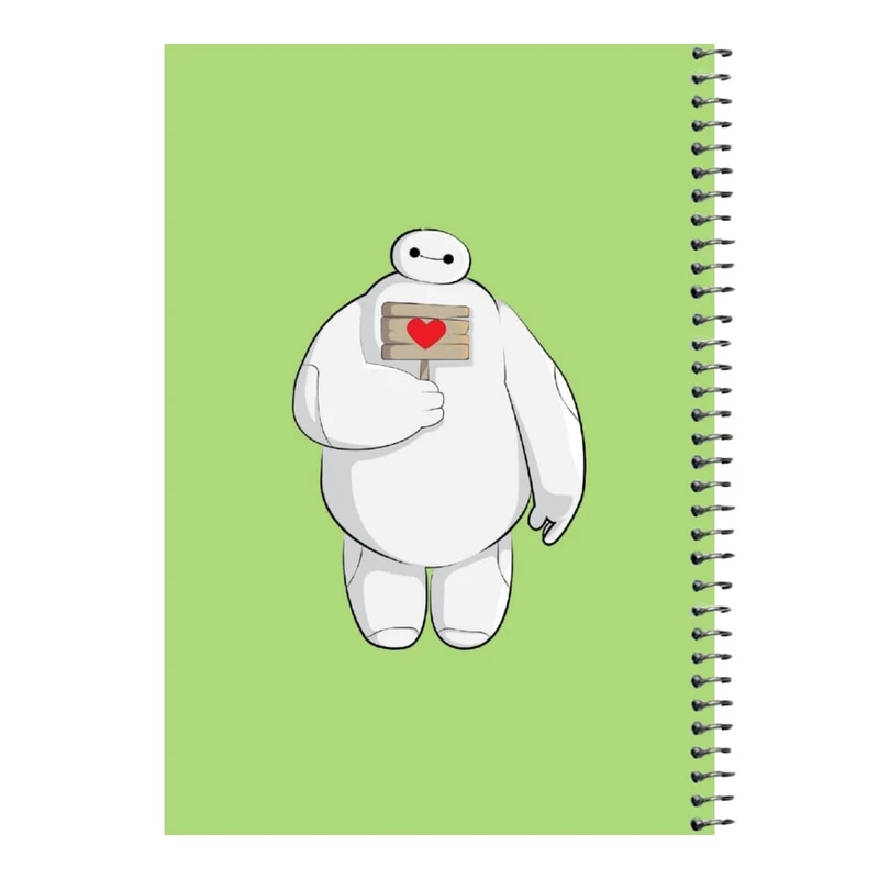 دفتر مشق 80 برگ اس جی مدل بیمکس کد۱  