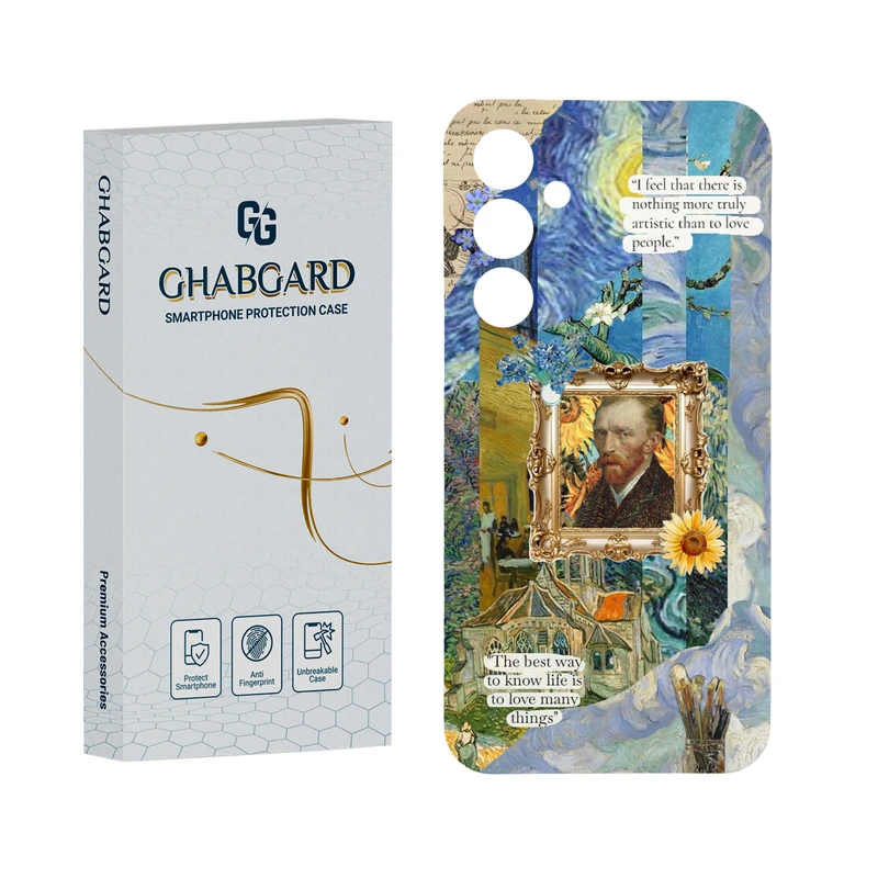 کاور قاب گارد مدل هنری مناسب برای گوشی موبایل سامسونگ Galaxy A55 5G