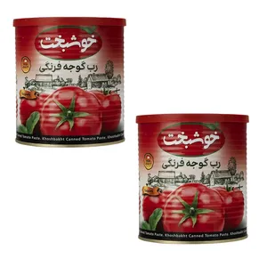 رب گوجه فرنگی خوشبخت - 800 گرم بسته 2 عددی