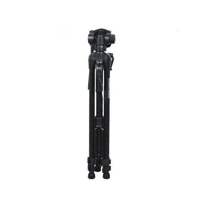 سه پایه دوربین ویفنگ مدل WT-3540 به همراه گیره نگهدارنده موبایل