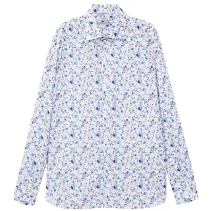 پیراهن آستین بلند مردانه مانگو مدل WT722LIN