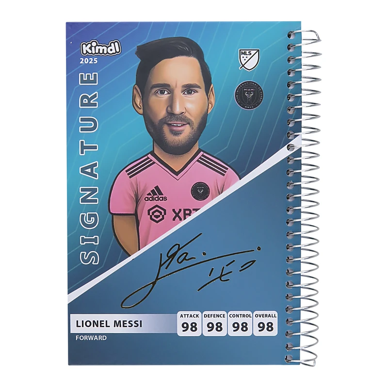 دفتر یادداشت 100 برگ مدل کیمدی لیونل مسی امضا کد 1
