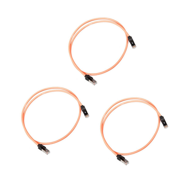 پچ کورد Cat6 نگزنس مدل LSZH-SFTP بسته 3 عددی 1