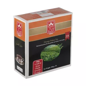 چای سیاه  قلم زرین ممتاز چای دبش - 565 گرم 