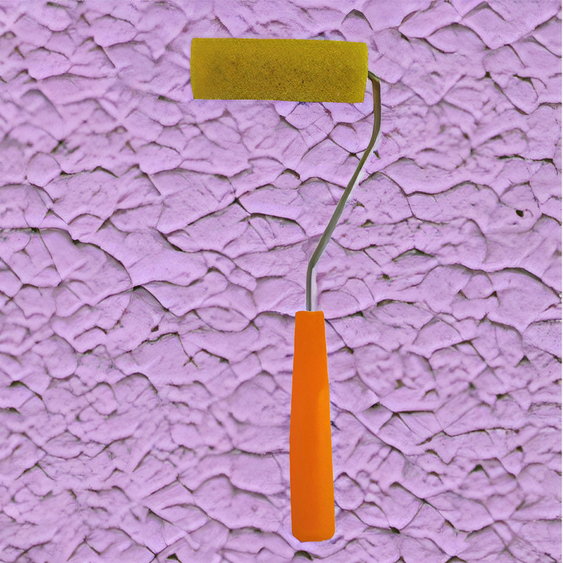 غلتک نقاشی مدل  اسفنجی کد 4SF-6 سایز 4 اینچ