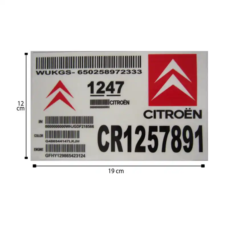 برچسب بدنه خودرو کد 5050 مناسب برای زانتیا