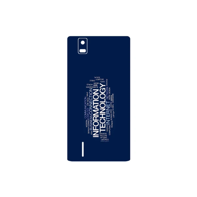 برچسب پوششی ماهوت مدل IT Science مناسب برای گوشی موبایل هوآوی Ascend P2