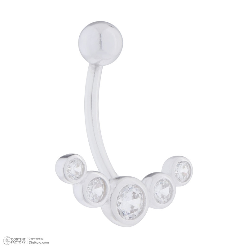 پیرسینگ نقره زنانه مایا ماهک مدل MSP058