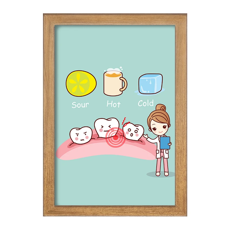 تابلو خندالو مدل دندان و دندان پزشکی کودکانه کد 36745