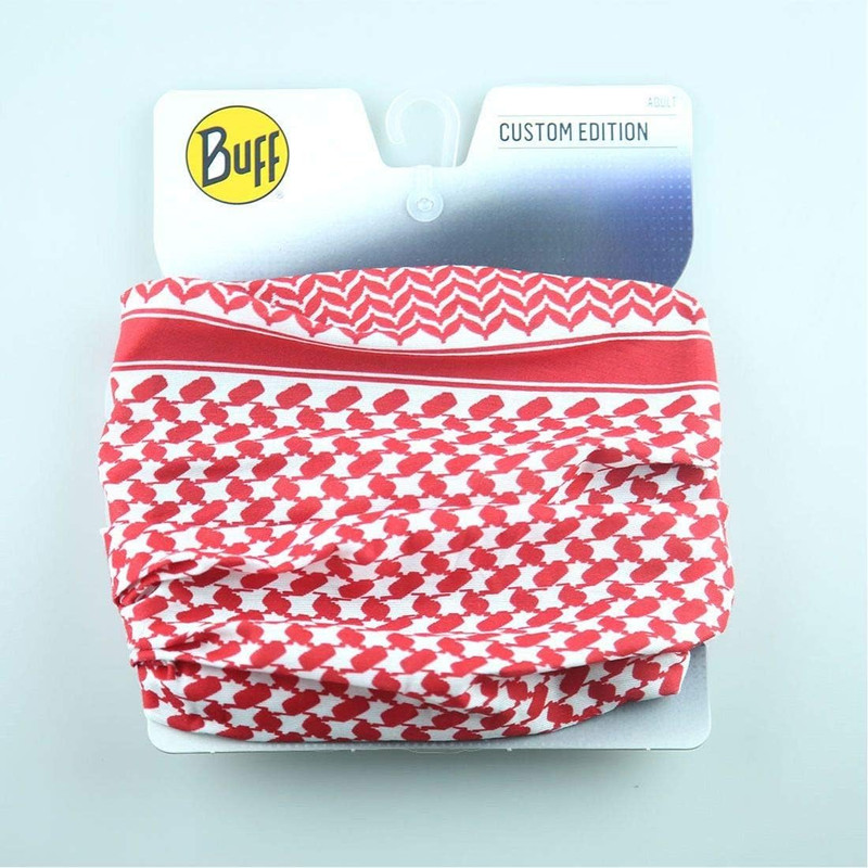 دستمال سر و گردن باف مدل original shemagh red