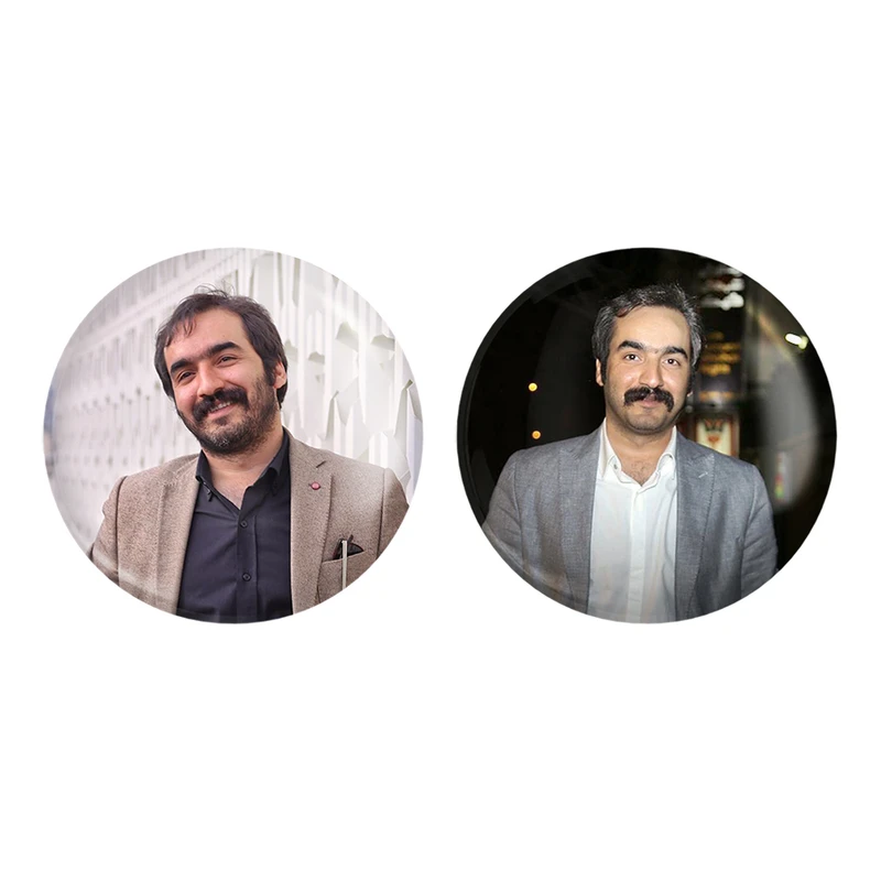 مگنت خندالو مدل سجاد افشاریان کد 63426341 مجموعه 2 عددی
