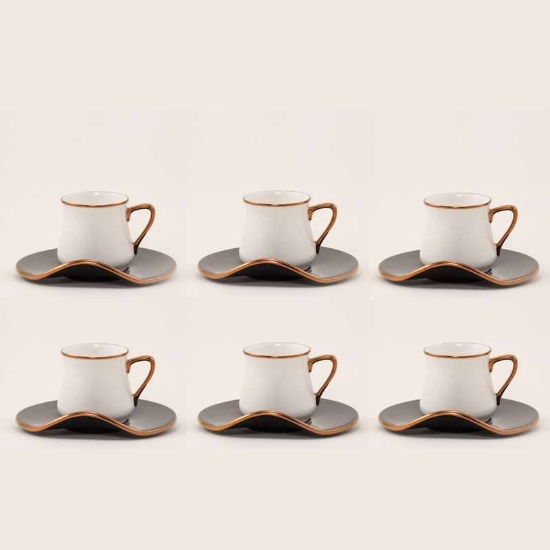 سرویس قهوه خوری 12 پارچه گلور کد BG01