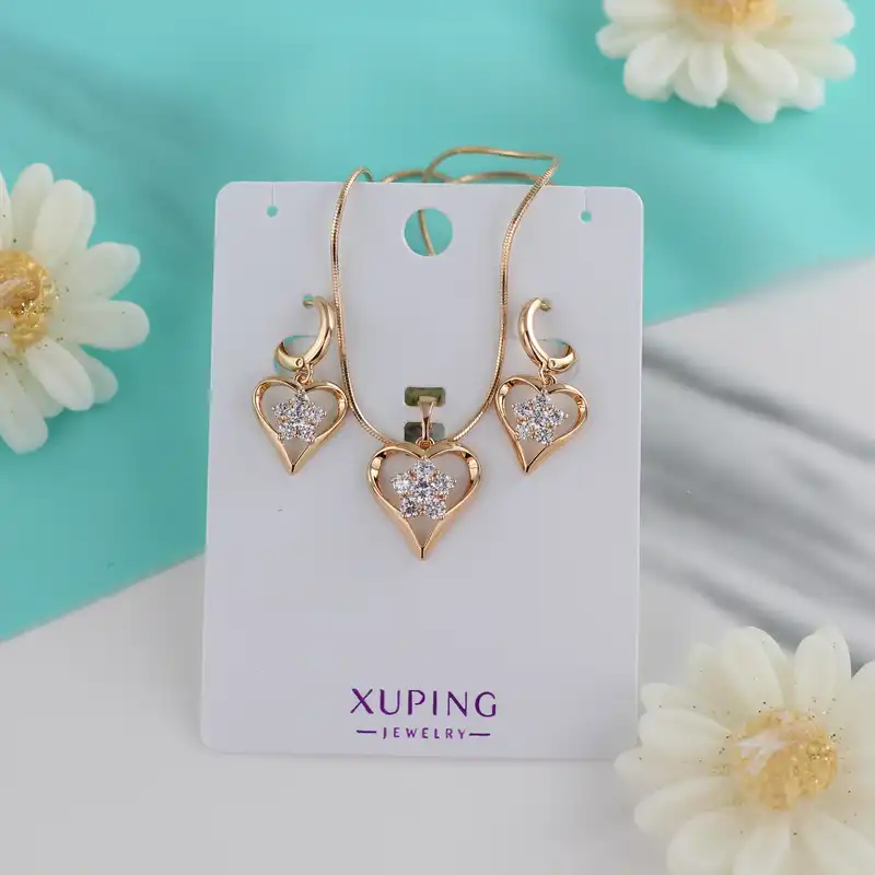 نیم ست زنانه ژوپینگ مدل قلب کد AA178