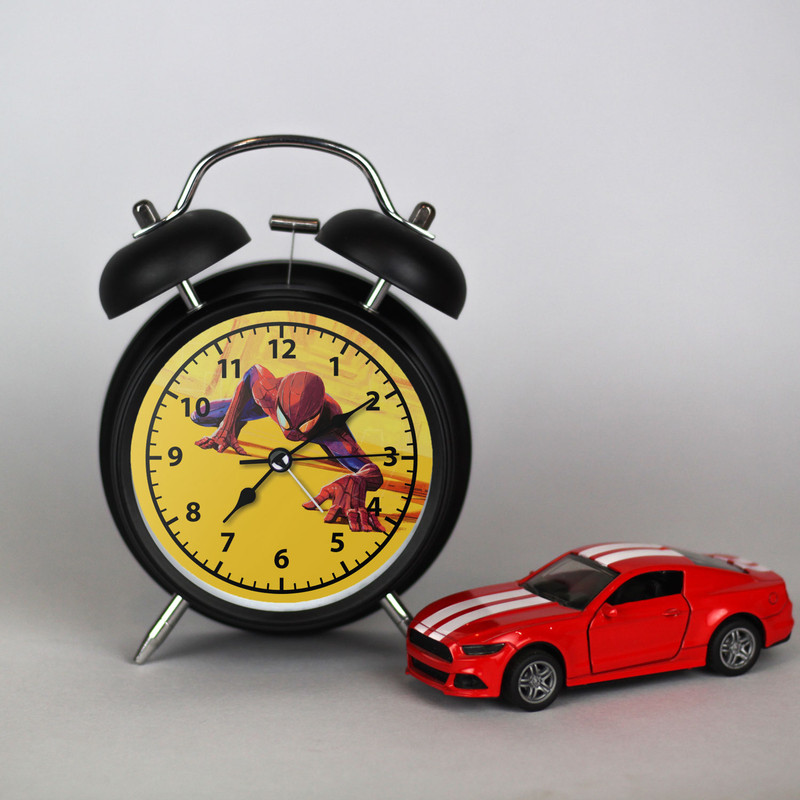 ساعت رومیزی طرح مرد عنکبوتی Spider Man کد 8529