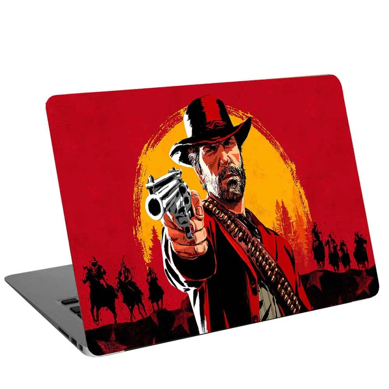 استیکر لپ تاپ طرح red dead redemption کد cl-448 مناسب برای لپ تاپ 15.6 اینچ