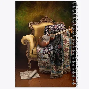 دفتر نت موسیقی 50 برگ خندالو مدل سه تار کد F692