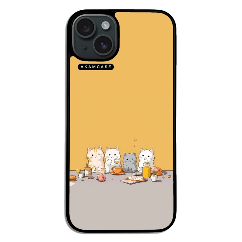 کاور آکام مدل AMC-WA15PLUS-CATS-31 مناسب برای گوشی موبایل اپل iPhone 15 Plus