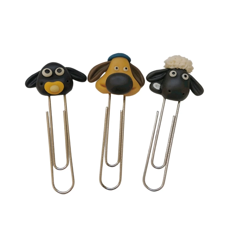 گیره نگهدارنده صفحه کتاب مدل بره ناقلا مجموعه 3 عددی