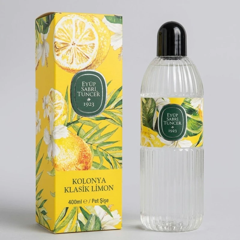 محلول ضد عفونی کننده دست ایوب صبری تانچر مدل Klasik Limon حجم 400 میلی لیتر