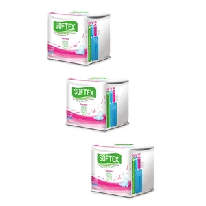 نوار بهداشتی سافتکس مدل Sensitive بسته 3 عددی