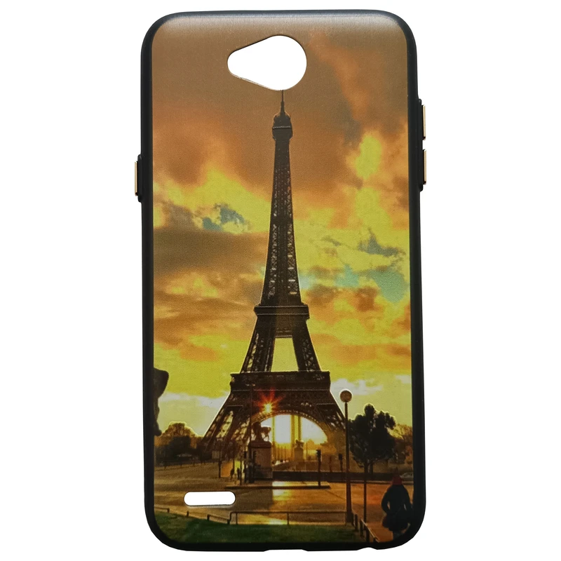 کاور مدل فانتزی کد 1-0 طرح برج Eiffel مناسب برای گوشی موبایل ال جی X Power 2