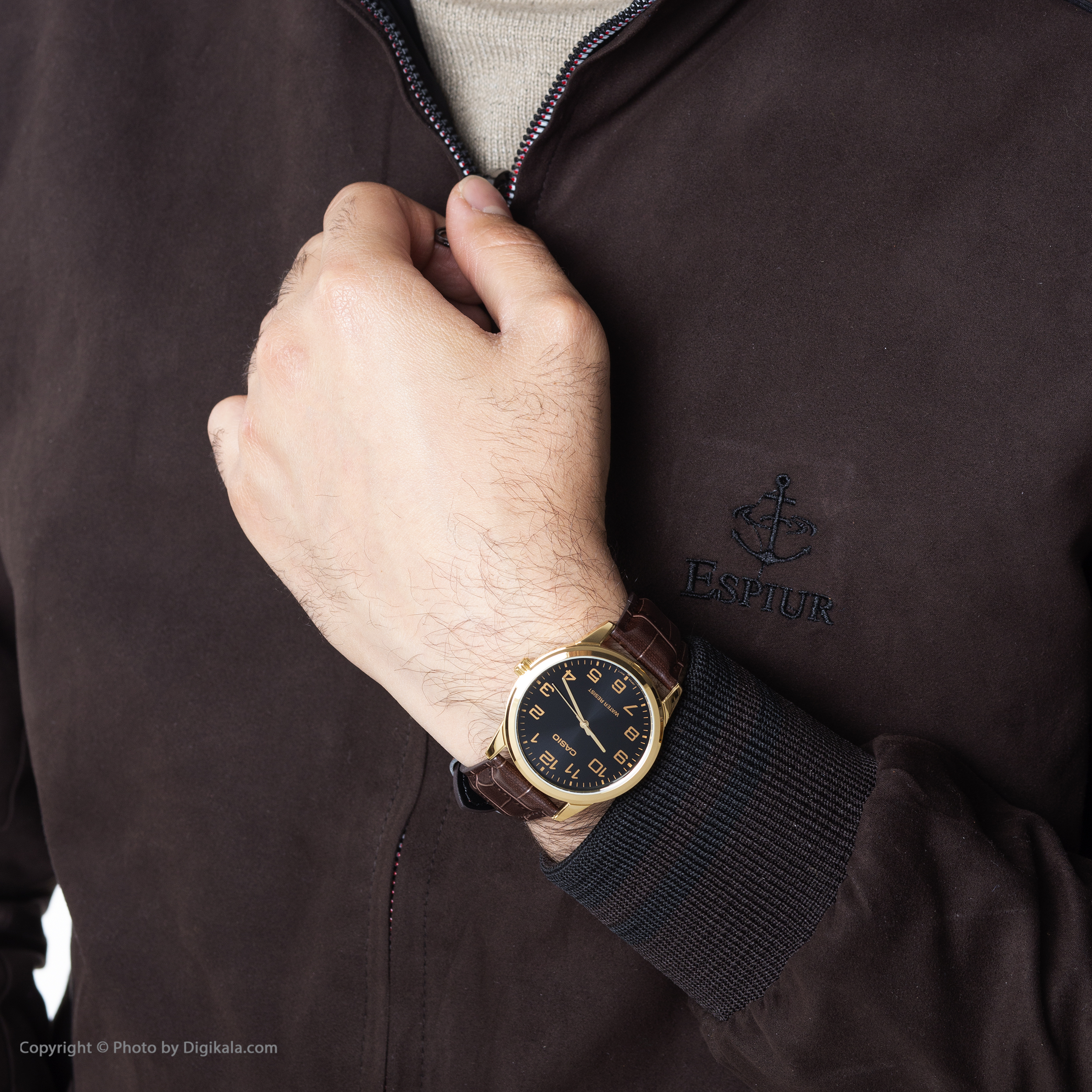 ساعت مچی عقربه ای مردانه کاسیو مدل MTP-V001GL-1BUDF