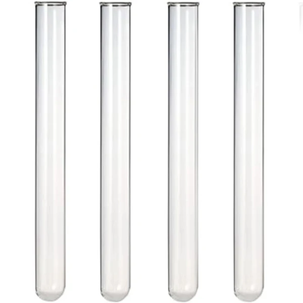 لوله آزمایش مدل شیشه ای کد 160 بسته 4 عددی لوله آزمایش مدل شیشه ای کد 160 بسته 4 عددی