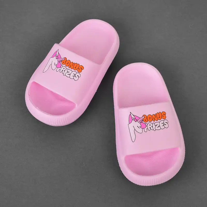 دمپایی دخترانه پایون مدل یونیکورن اسب تک شاخ کد PK.3420.2