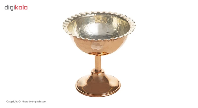 عکس شماره 4 : بستنی خوری مسی مس زنجان بسته 6 عددی