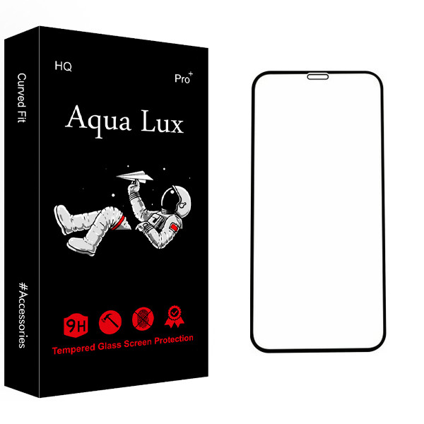 محافظ صفحه نمایش 5D آکوا لاکس مدل +Pro مناسب برای گوشی موبایل اپل Iphone X