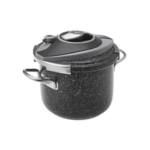 زودپز کاراجا مدل Biogranit Steel Plus گنجایش 6 لیتر