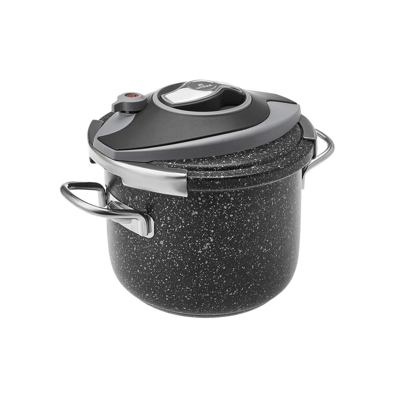 زودپز کاراجا مدل Biogranit Steel Plus گنجایش 6 لیتر
