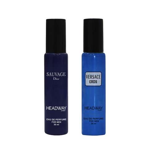 عطر جیبی مردانه هدوی استوری مدل دیور ساواج و ورساچ اروس حجم 30 میلی لیتر مجموعه 2 عددی