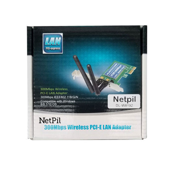 کارت شبکه بی سیم PCI Express نت پیل مدل DL-W8192