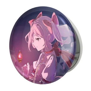 آینه جیبی خندالو طرح مادوکا کانام انیمه مادوکا مجیکا Madoka Magica مدل تاشو کد 18363