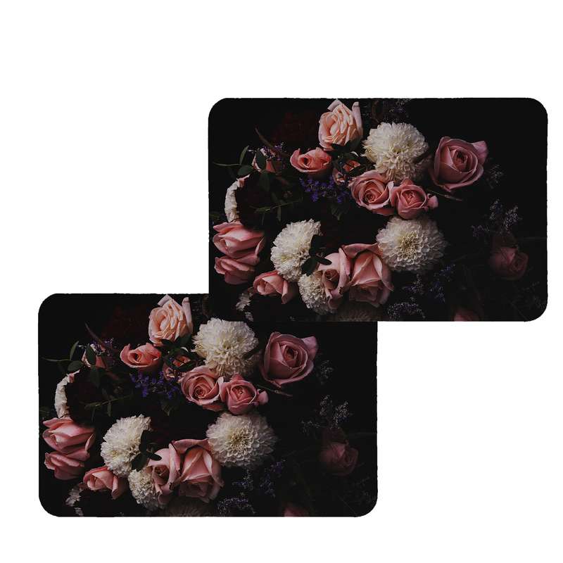 زیربشقابی طرح گل کد 8431 مجموعه 2 عددی زیربشقابی طرح گل کد 8431 مجموعه 2 عددی