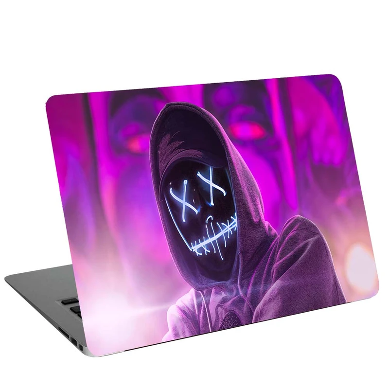 استیکر لپ تاپ مدل hoodie neon guy G-1909 مناسب برای لپ تاپ 15.6 اینچ