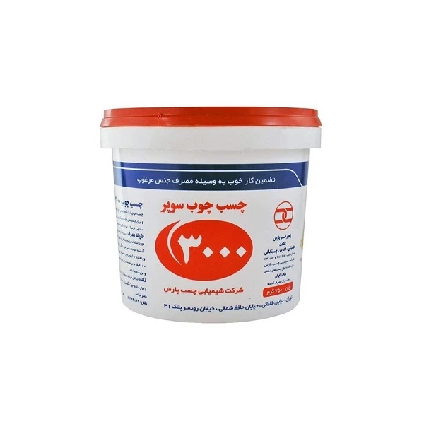 چسب چوب سوپر مدل NV کد 3000 وزن 750 گرم