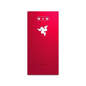 MAHOOT Matte-Warm-Red Cover Sticker for Razer Phone 2