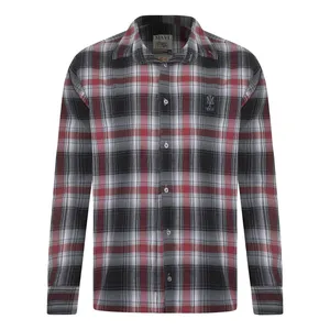 پیراهن آستین بلند یقه برگردان مردانه مدل  PANBE1