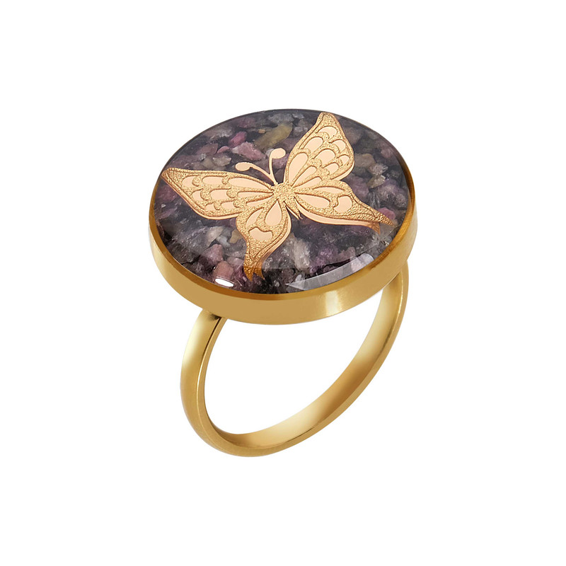 انگشتر زنانه دانژه مدل پروانه