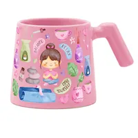 ماگ لاژید مدل استیکر دخترک