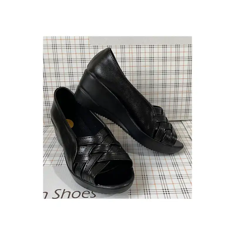 صندل زنانه مدل لژ دار طنابی