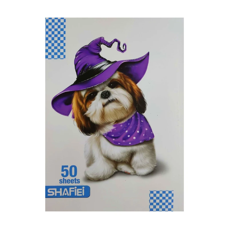 دفتر مشق 50 برگ شفیعی کد 1-6