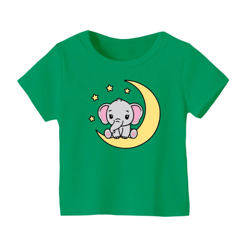 تی شرت آستین کوتاه بچگانه مدل فیل کد ۶