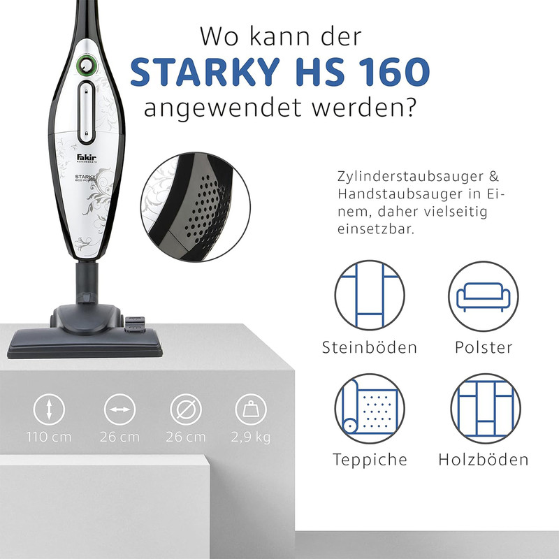 جاروبرقی فکر مدل Starky