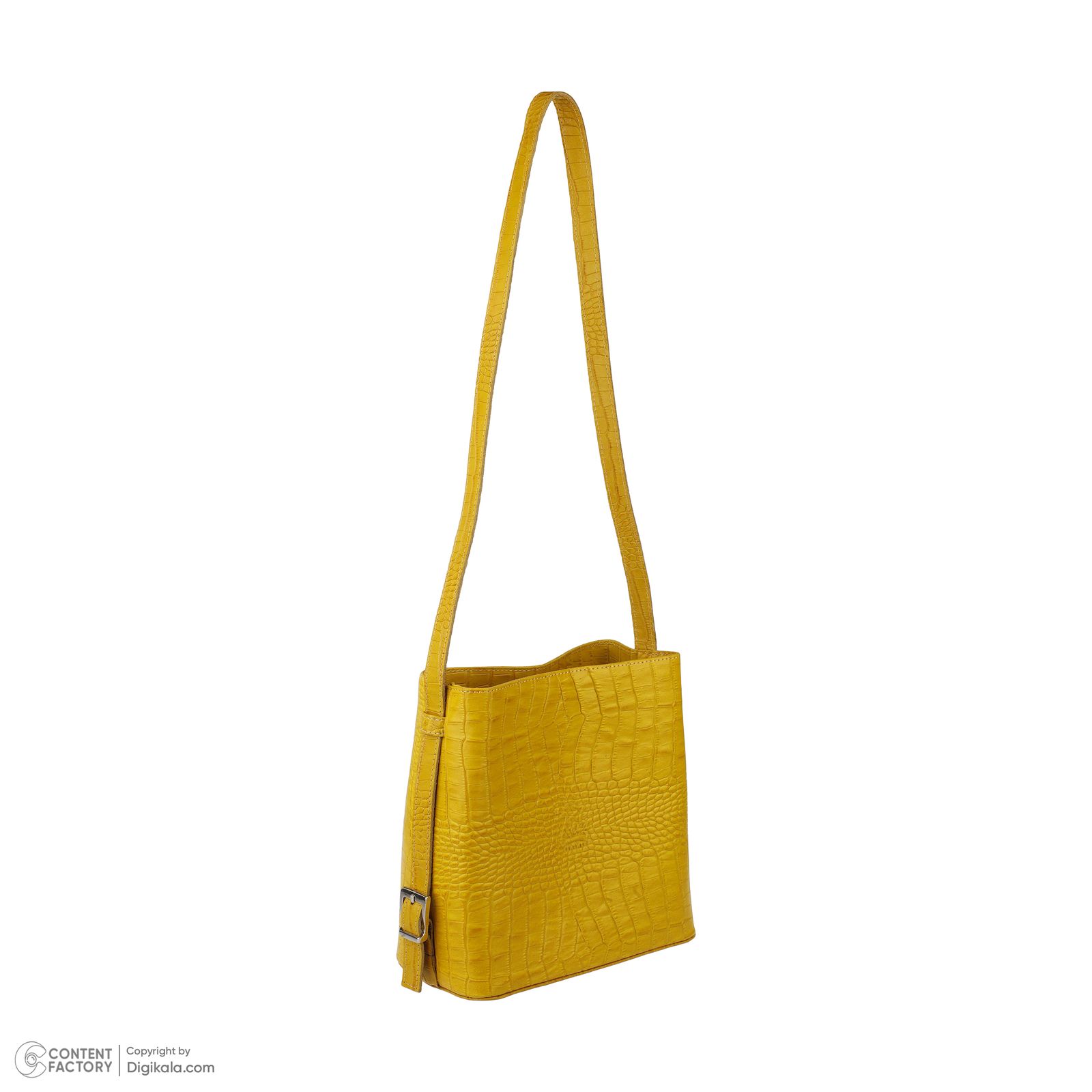 کیف رودوشی زنانه کایا چرم مدل K630-corco-yellow -  - 3