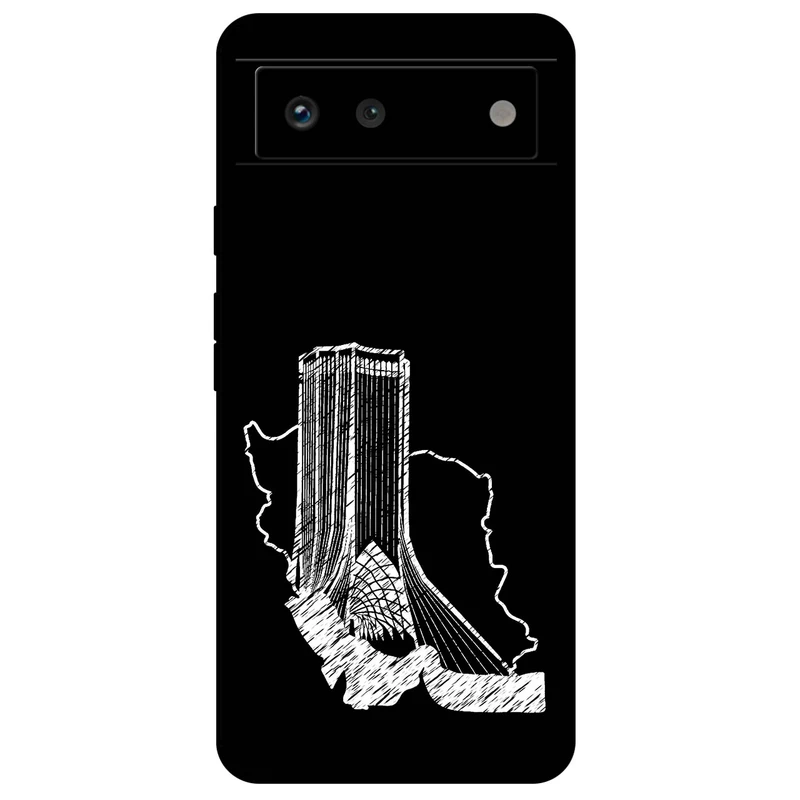 کاور مگافون طرح برج آزادی مدل 1628 مناسب برای گوشی موبایل گوگل Pixel 6A