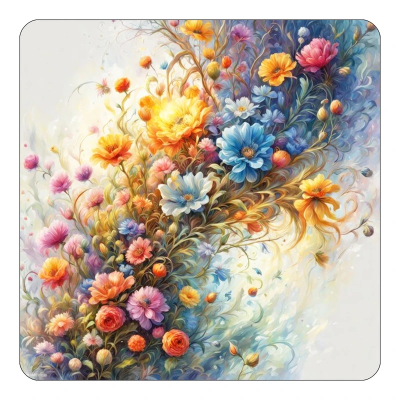 مگنت کاکتی طرح نقاشی رنگ روغن مدل mp69390